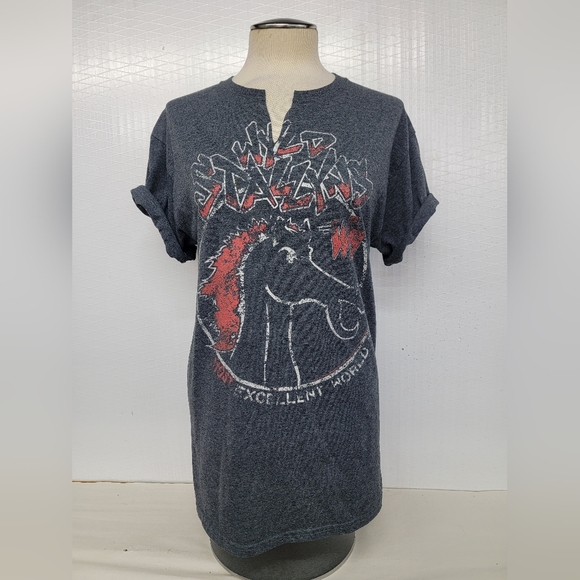 Wyld Stallyns World Tour Tee Bill & Ted - Picture 3 of 7